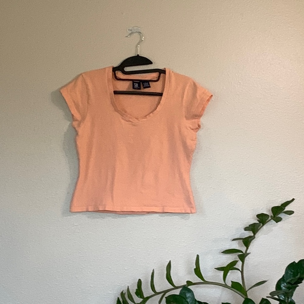 SO GSJC Peach mini t-shirt size L